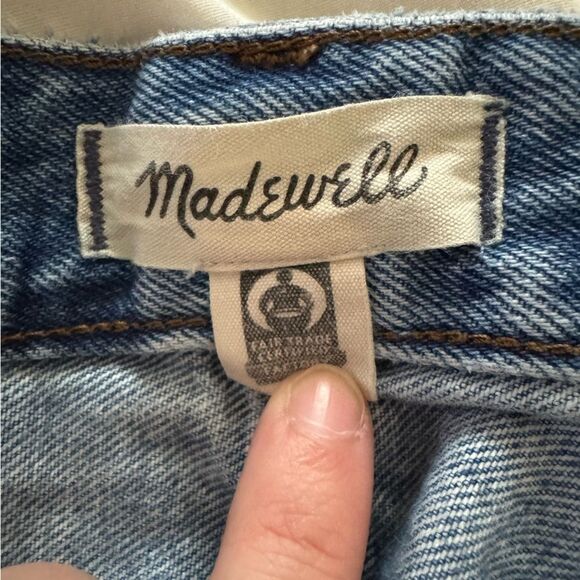Madewell Denim Shorts Size 18 - Picture 5 of 6